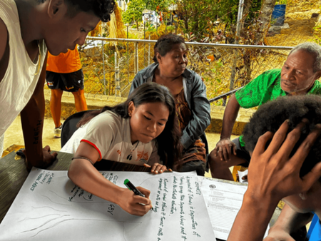 GBV session conducted in Taikone Village