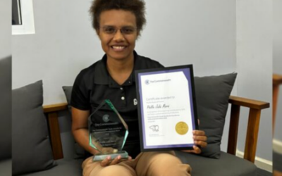 Young Papua New Guinea Receives 2026 Commonwealth Award